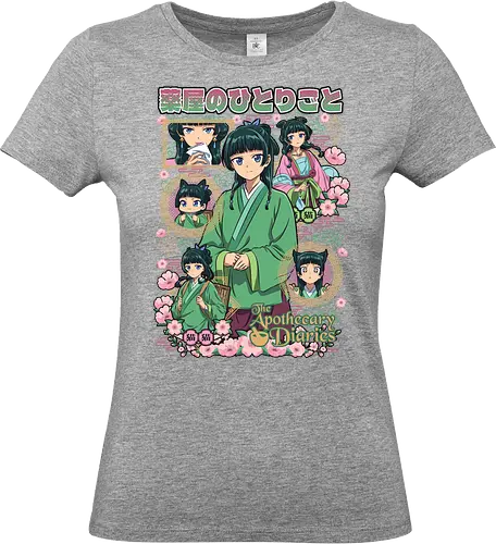 The apothecary diaries - the apothecary diaries, maomao, kusuriya no hitorigoto, historical anime, anime girl, mystery anime, manga anime, japanese anime, anime art - Standard T-Shirt (Frauen)