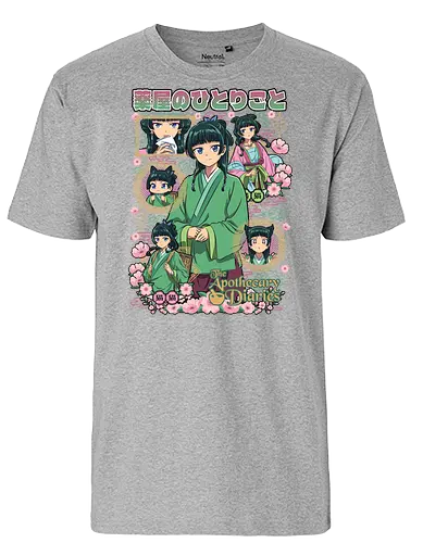 The apothecary diaries - the apothecary diaries, maomao, kusuriya no hitorigoto, historical anime, anime girl, mystery anime, manga anime, japanese anime, anime art - Fairtrade T-Shirt
