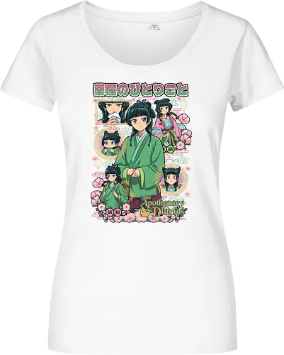 The apothecary diaries - the apothecary diaries, maomao, kusuriya no hitorigoto, historical anime, anime girl, mystery anime, manga anime, japanese anime, anime art - Damen T-Shirt