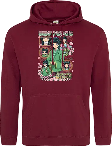 The apothecary diaries - the apothecary diaries, maomao, kusuriya no hitorigoto, historical anime, anime girl, mystery anime, manga anime, japanese anime, anime art - Standard Hoodie