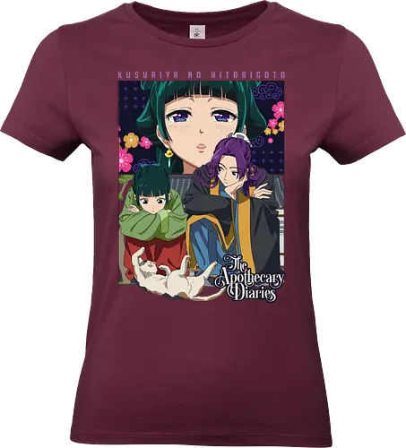 Apothecary Diaries - the apothecary diaries, maomao, palace intrigue, mystery anime, historical drama, anime protagonist, manga series, asian aesthetic, anime art - Standard T-Shirt (Frauen)