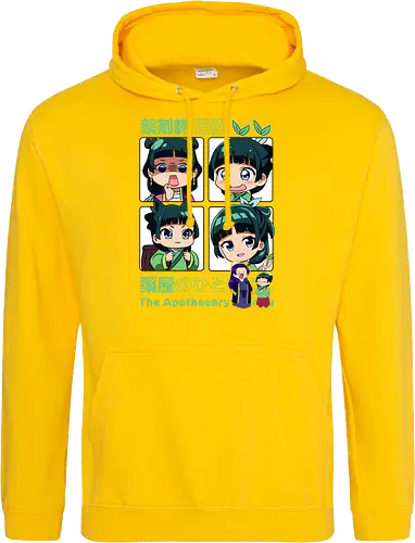 Chibi Maomao - the apothecary diaries, chibi maomao, kusuriya no hitorigoto, chibi anime, cute anime, anime girl, kawaii style, manga anime, anime art - Standard Hoodie