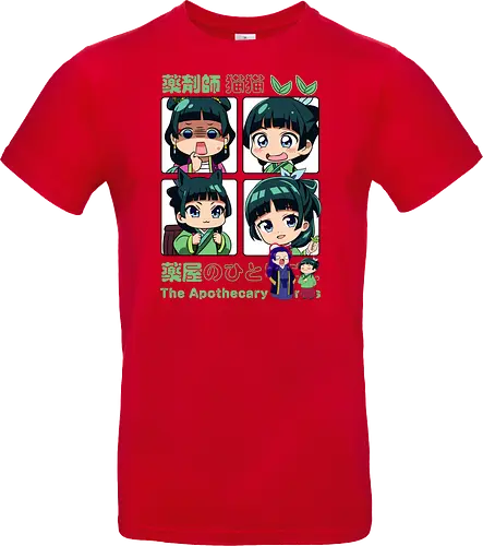 Chibi Maomao - the apothecary diaries, chibi maomao, kusuriya no hitorigoto, chibi anime, cute anime, anime girl, kawaii style, manga anime, anime art - Standard T-Shirt