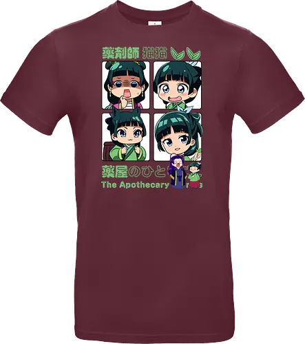 Chibi Maomao - the apothecary diaries, chibi maomao, kusuriya no hitorigoto, chibi anime, cute anime, anime girl, kawaii style, manga anime, anime art - Standard T-Shirt