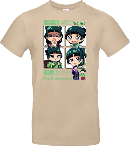 Chibi Maomao - the apothecary diaries, chibi maomao, kusuriya no hitorigoto, chibi anime, cute anime, anime girl, kawaii style, manga anime, anime art - Standard T-Shirt