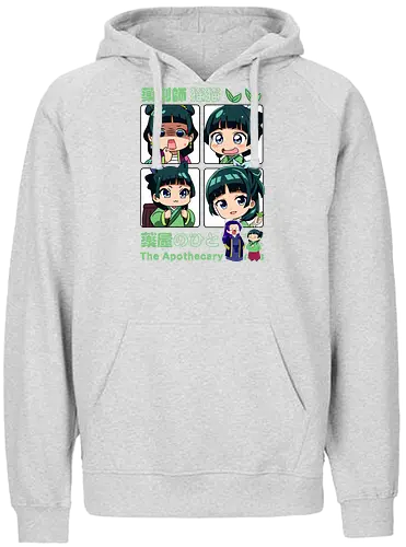 Chibi Maomao - the apothecary diaries, chibi maomao, kusuriya no hitorigoto, chibi anime, cute anime, anime girl, kawaii style, manga anime, anime art - Fairtrade Hoodie