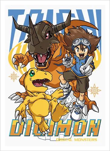 Tai Kamiya – Digital Monsters Chosen Child & Partner