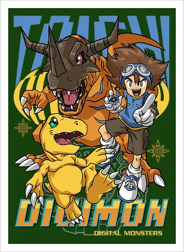 Tai Kamiya – Digital Monsters Chosen Child & Partner