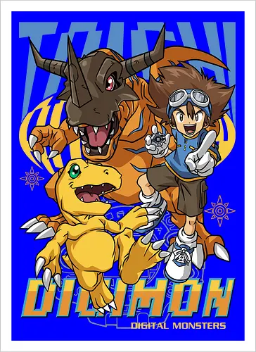 Tai Kamiya – Digital Monsters Chosen Child & Partner