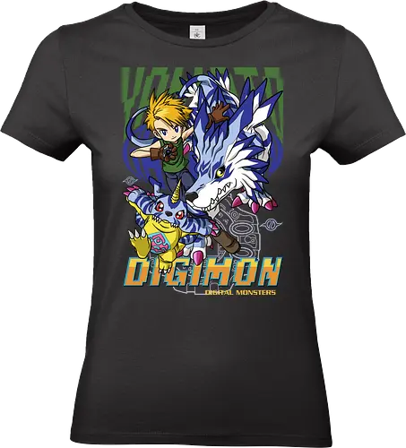 Matt Ishida – Digital Monsters Chosen Child & Partner - digital monsters, digimon adventure, matt ishida, chosen child, digidestined, digital partner, friendship bond, classic anime, manga anime, anime art - Standard T-Shirt (Frauen)