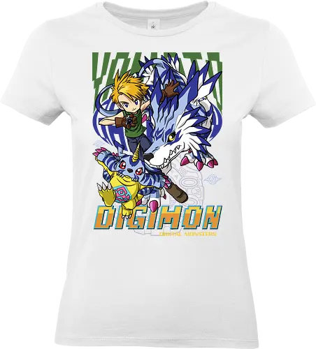 Matt Ishida – Digital Monsters Chosen Child & Partner - digital monsters, digimon adventure, matt ishida, chosen child, digidestined, digital partner, friendship bond, classic anime, manga anime, anime art - Standard T-Shirt (Frauen)
