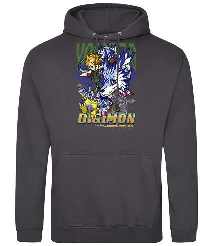 Matt Ishida – Digital Monsters Chosen Child & Partner - digital monsters, digimon adventure, matt ishida, chosen child, digidestined, digital partner, friendship bond, classic anime, manga anime, anime art - Standard Hoodie