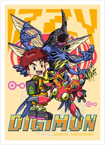 Izzy Izumi – Digital Monsters Chosen Child & Partner