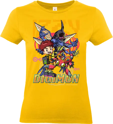 Izzy Izumi – Digital Monsters Chosen Child & Partner - digital monsters, digimon adventure, izzy izumi, chosen child, digidestined, digital partner, knowledge crest, classic anime, manga anime, anime art - Standard T-Shirt (Frauen)