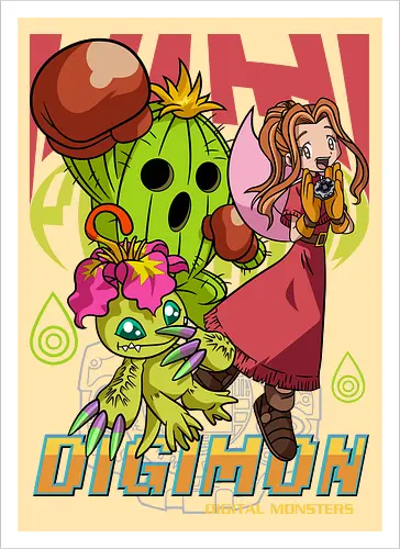 Mimi Tachikawa – Digital Monsters Chosen Child & Partner