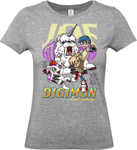 Joe Kido – Digital Monsters Chosen Child & Partner - digital monsters, digimon adventure, joe kido, chosen child, digidestined, digital partner, reliability crest, classic anime, manga anime, anime art - Standard T-Shirt (Frauen)