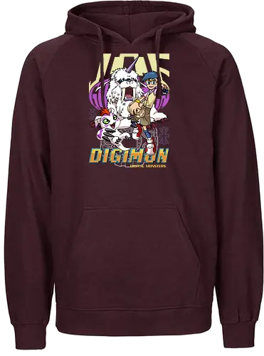 Joe Kido – Digital Monsters Chosen Child & Partner - digital monsters, digimon adventure, joe kido, chosen child, digidestined, digital partner, reliability crest, classic anime, manga anime, anime art - Fairtrade Hoodie