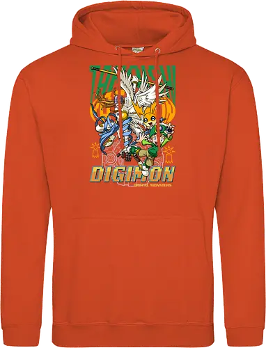T.K. Takaishi – Digital Monsters Chosen Child & Partner - digital monsters, digimon adventure, tk takaishi, chosen child, digidestined, digital partner, hope crest, classic anime, manga anime, anime art - Standard Hoodie