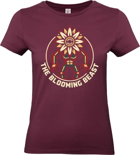 Demogorgon Flower Monster - the blooming beast shirt, demogorgon flower t-shirt, upside down monster apparel, sci-fi horror graphic tee, supernatural creature clothing, floral monster design, interdimensional beast top, red and yellow horror art, creepy botanical t-shirt, dark pop culture streetwear, eleven fan gift, vintage horror monster shirt, cosmic horror apparel, petal face monster tee, alternative sci-fi fashion, scary flower graphic, monster hunter streetwear, unique horror fan merch, geometric creature design - Standard T-Shirt (Frauen)