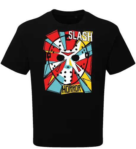 Retro Hockey Mask Slasher Graphic