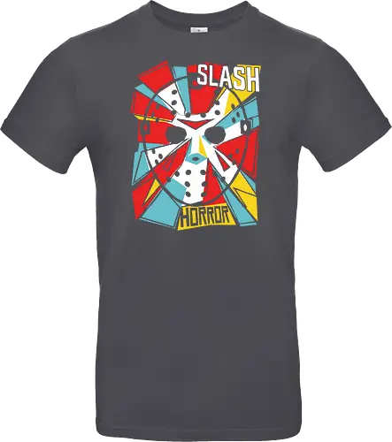 Retro Hockey Mask Slasher Graphic