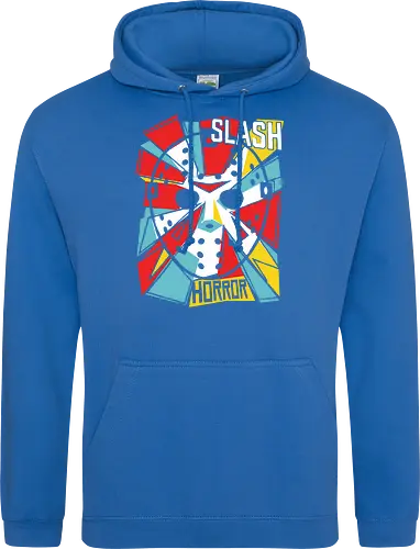 Retro Hockey Mask Slasher Graphic