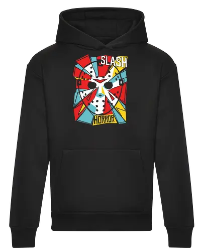 Retro Hockey Mask Slasher Graphic