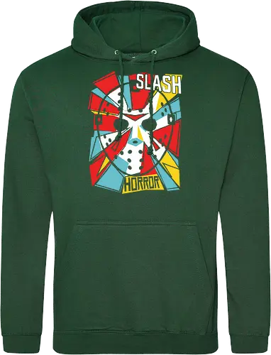 Retro Hockey Mask Slasher Graphic