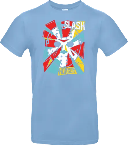 Retro Hockey Mask Slasher Graphic