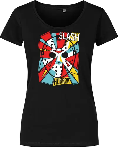 Retro Hockey Mask Slasher Graphic