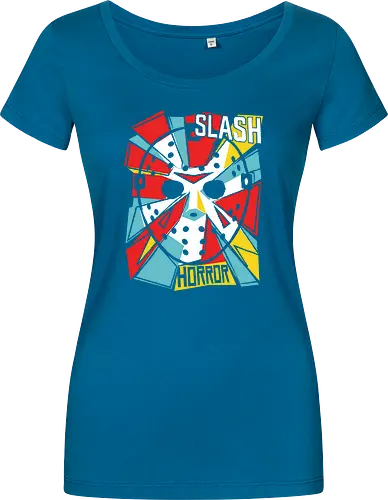 Retro Hockey Mask Slasher Graphic