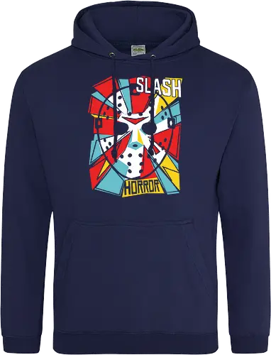 Retro Hockey Mask Slasher Graphic