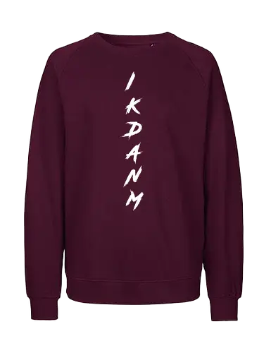 IKDANM senkrecht - Fairtrade Sweatshirt