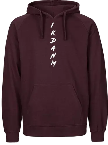IKDANM senkrecht - Fairtrade Hoodie