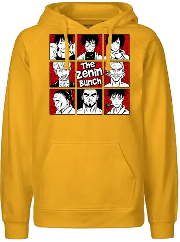 the zenin bunch  - anime, manga, japaneseart, family, klan, clan, ninjas, assassin, toji, maki, jujutsu - Fairtrade Hoodie
