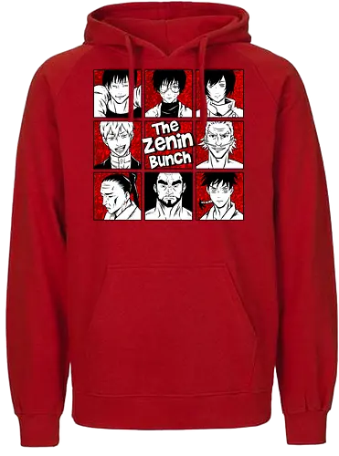 the zenin bunch  - anime, manga, japaneseart, family, klan, clan, ninjas, assassin, toji, maki, jujutsu - Fairtrade Hoodie