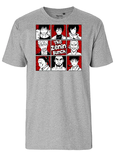 the zenin bunch  - anime, manga, japaneseart, family, klan, clan, ninjas, assassin, toji, maki, jujutsu - Fairtrade T-Shirt