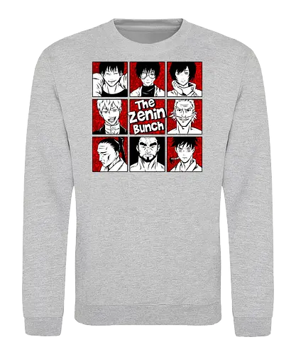 the zenin bunch  - anime, manga, japaneseart, family, klan, clan, ninjas, assassin, toji, maki, jujutsu - Sweatshirt