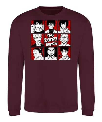 the zenin bunch  - anime, manga, japaneseart, family, klan, clan, ninjas, assassin, toji, maki, jujutsu - Sweatshirt