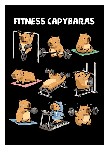 Fitness Capybaras