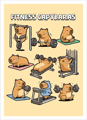 Fitness Capybaras