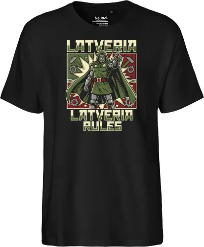 Latveria Rules Doctor Doom Retro Propaganda Style Graphic