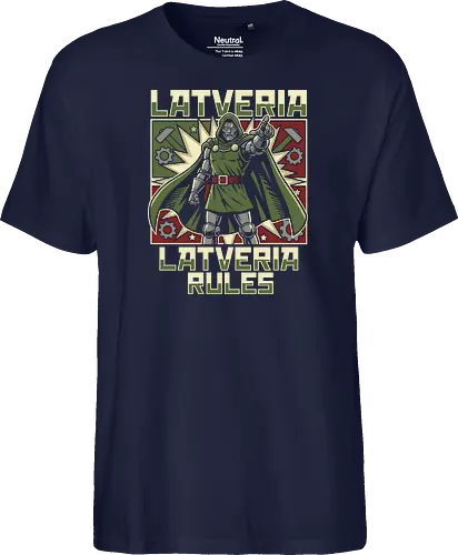 Latveria Rules Doctor Doom Retro Propaganda Style Graphic
