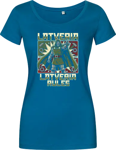 Latveria Rules Doctor Doom Retro Propaganda Style Graphic
