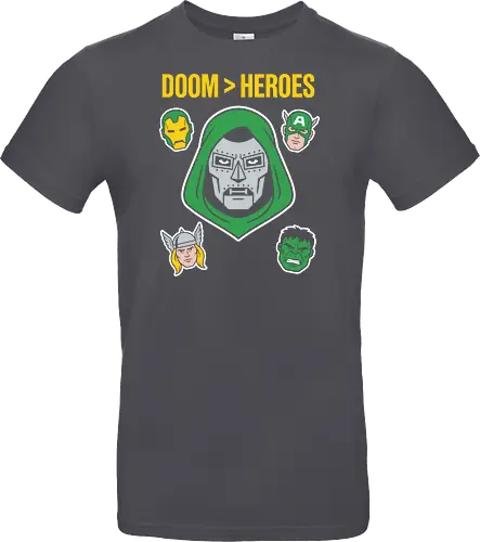 Doom  Heroes Sovereign Over All Retro Comic Villain