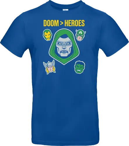 Doom  Heroes Sovereign Over All Retro Comic Villain