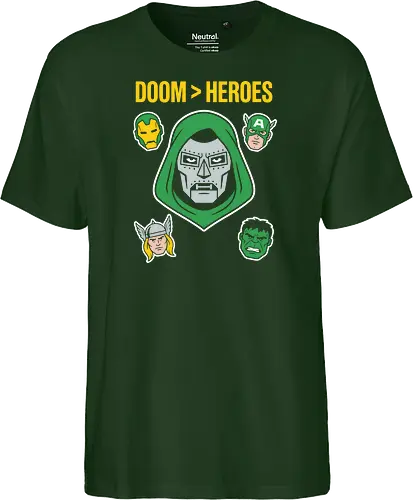 Doom  Heroes Sovereign Over All Retro Comic Villain