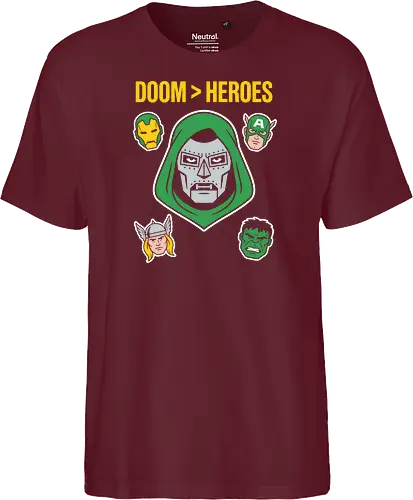 Doom  Heroes Sovereign Over All Retro Comic Villain
