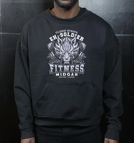 Strife Midgar Fitness Emblem