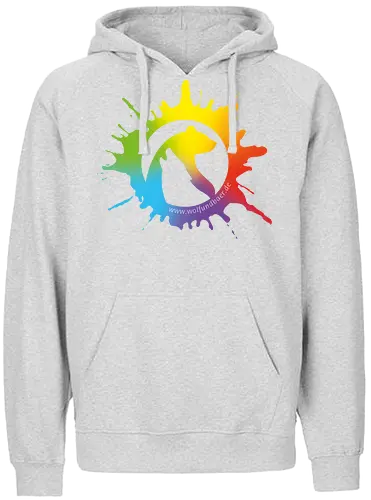 Logo (Bunt) - Fairtrade Hoodie